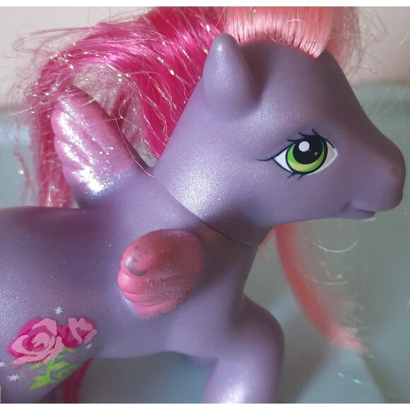 G3 My Little Pony Royal Rose Pegasus TLC Hair Cut Hasbro MLP Rare HTF - Picture 1 of 5